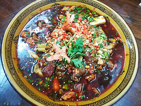 毛肚冒菜 毛肚冒菜